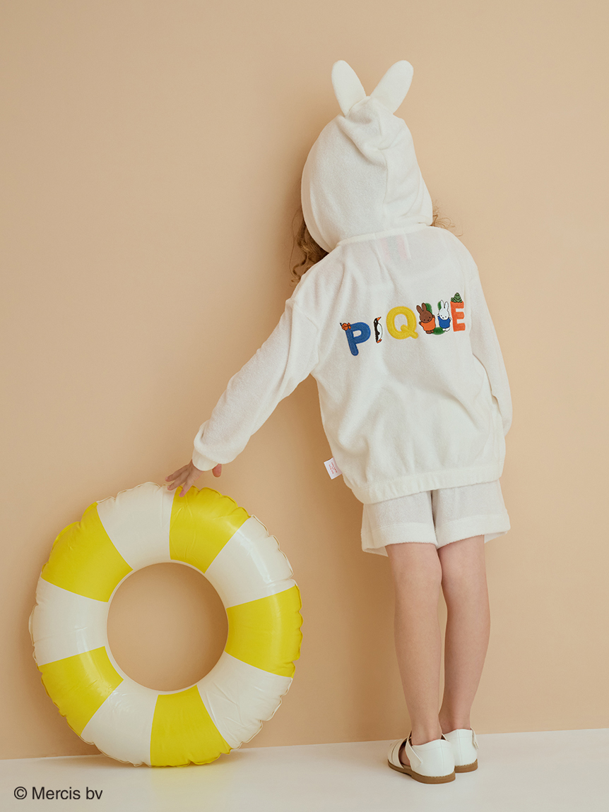 Dick Bruna】【KIDS】miffy パイルパーカ(パーカ)｜ルームウェア