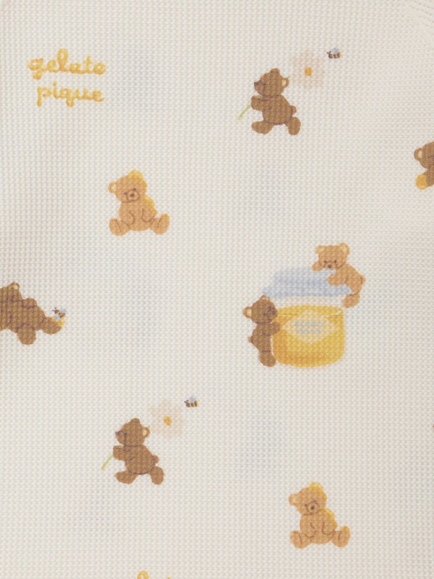 Gelato pique はちみつベア柄セット KIDS】はちみつベア柄プルオーバー(カットソー＆Tシャツ)｜ルーム