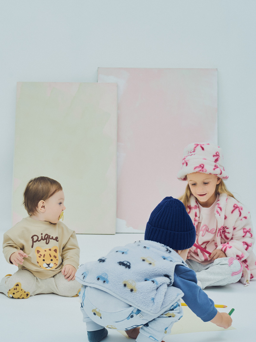 KIDS】フリースブルゾン(パーカ)｜ルームウェア・パジャマ通販の