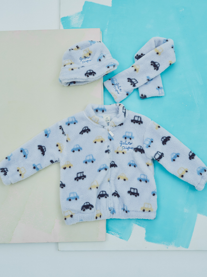 GELATO PIQUE フリースセットアップ KIDS】フリースブルゾン(パーカ)｜ルームウェア・パジャマ通販の