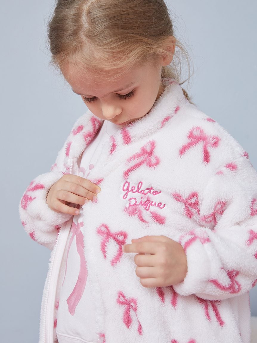 KIDS】フリースブルゾン(パーカ)｜ルームウェア・パジャマ通販の