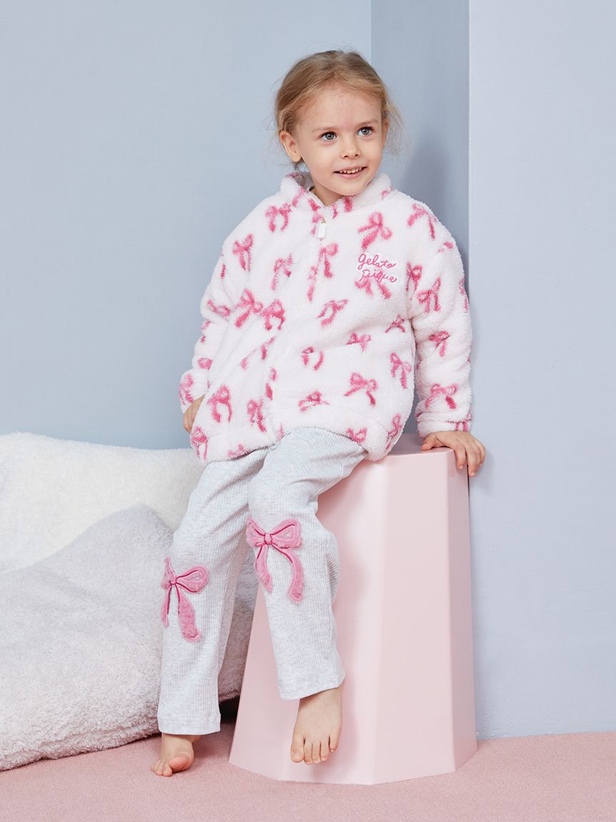 KIDS】フリースブルゾン(パーカ)｜ルームウェア・パジャマ通販の