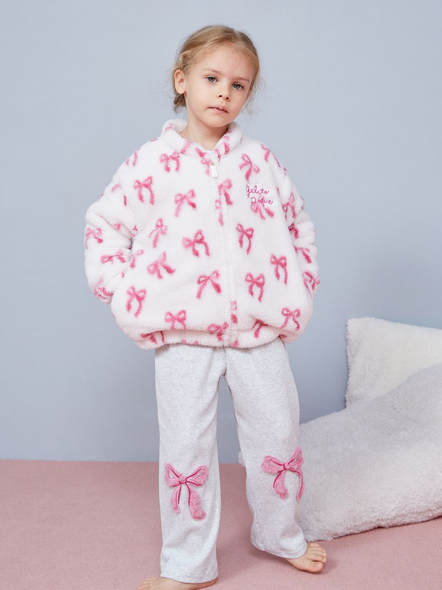 KIDS】フリースブルゾン(パーカ)｜ルームウェア・パジャマ通販の