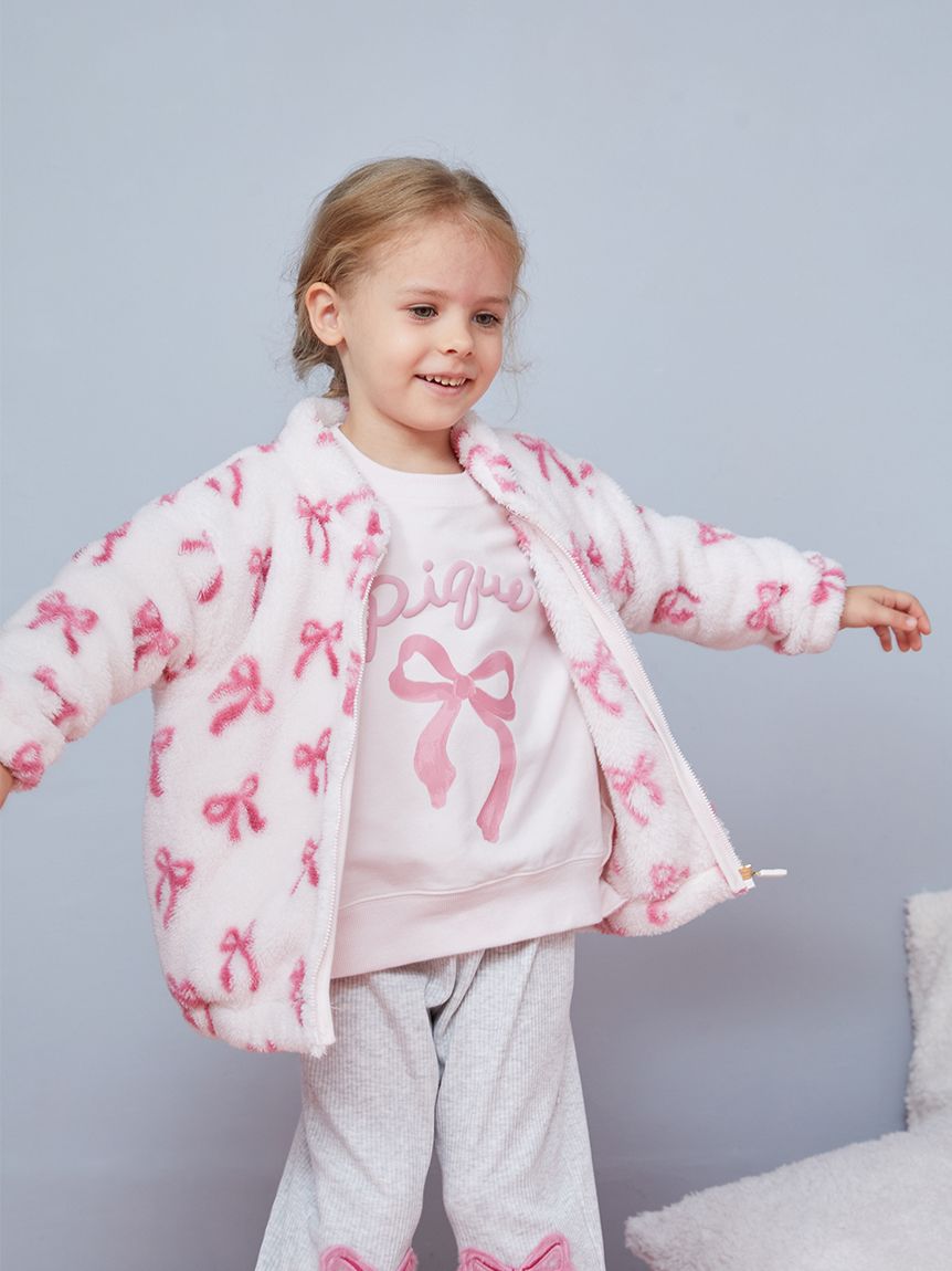 KIDS】裏毛ワンポイントプルオーバー(カットソー＆Tシャツ)｜ルーム