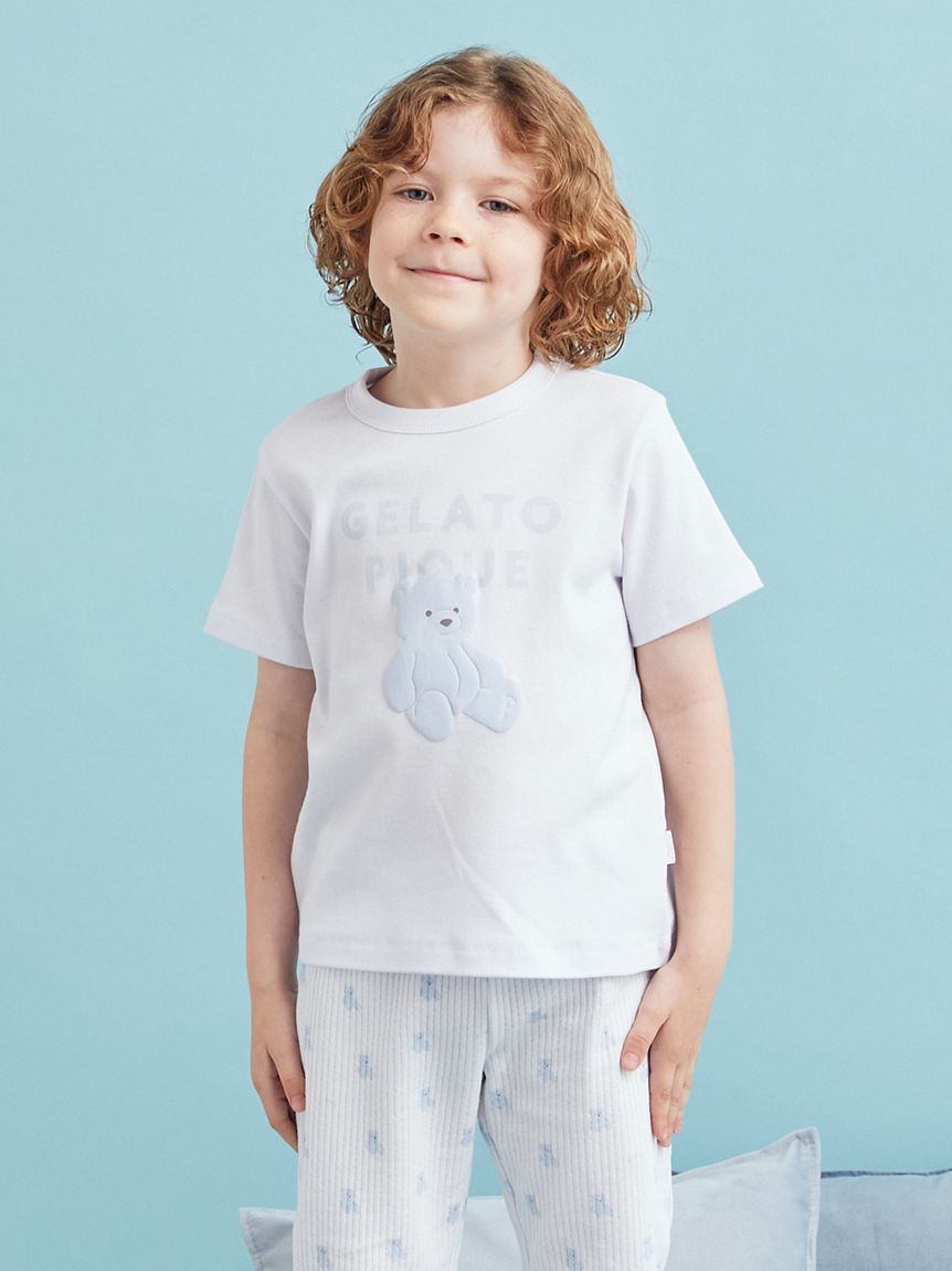 gelato pique ジェラートピケ ルームウェア セット Tシャツ gelato pique ジェラートピケ レディース カラフルレーヨンロゴ