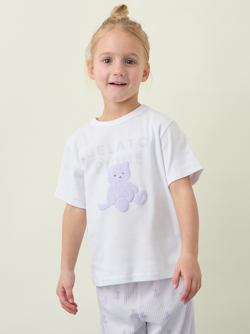 KIDS】ぬいぐるみワンポイントTシャツ(カットソー＆Tシャツ)｜ルーム