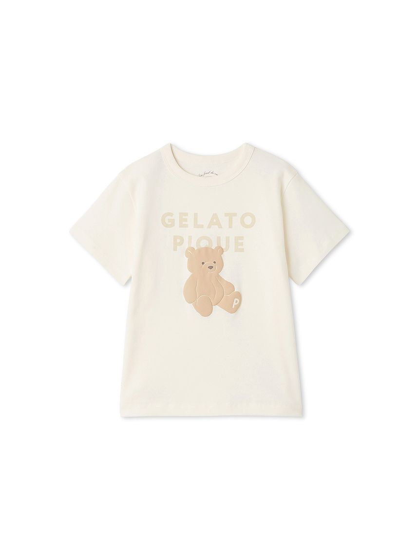 KIDS】ぬいぐるみワンポイントTシャツ(カットソー＆Tシャツ