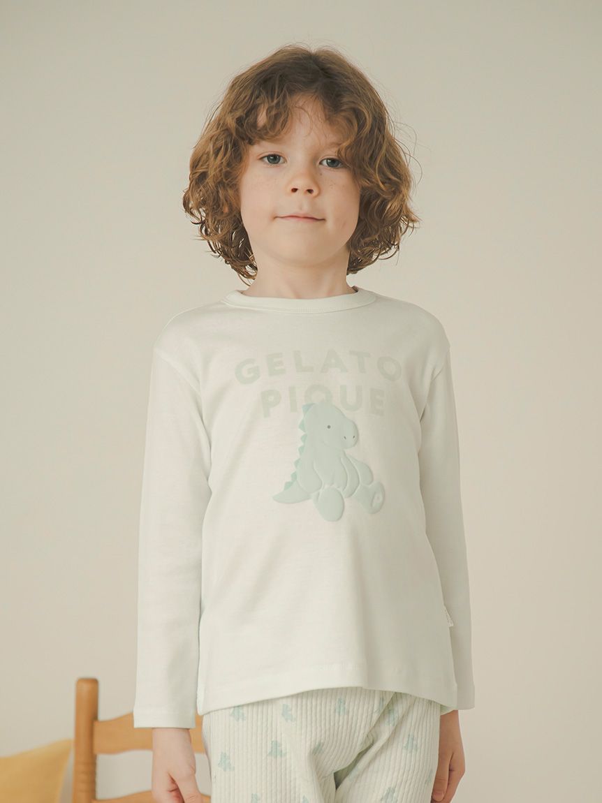 KIDS】ぬいぐるみワンポイントロンT(カットソー＆Tシャツ)｜ルーム