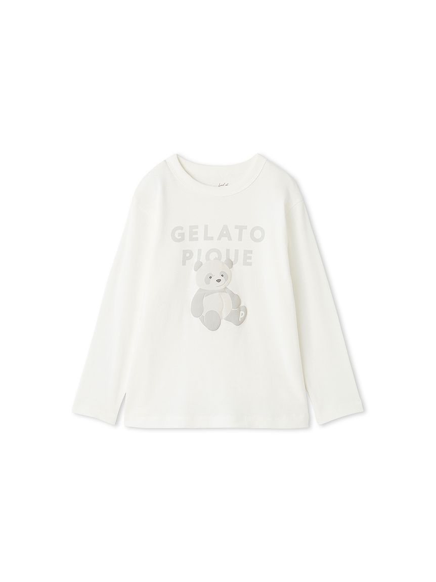 KIDS】ぬいぐるみワンポイントロンT(カットソー＆Tシャツ