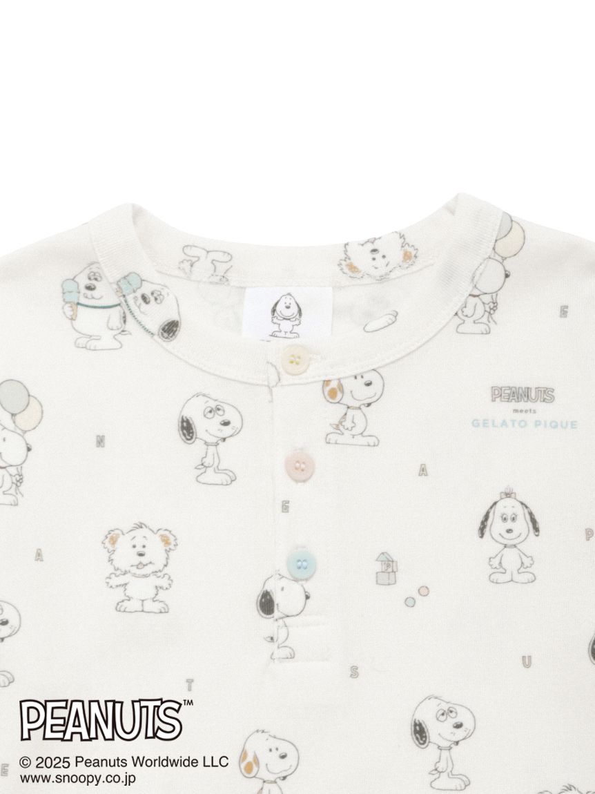 PEANUTS PUPPIES】【KIDS】総柄プルオーバー(カットソー＆Tシャツ