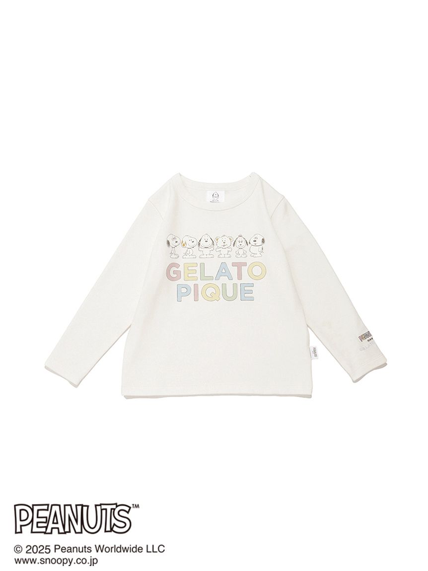 PEANUTS PUPPIES】【KIDS】ワンポイントロンT(Tシャツ