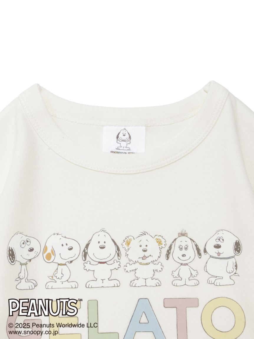 PEANUTS PUPPIES】【KIDS】ワンポイントロンT(カットソー＆Tシャツ
