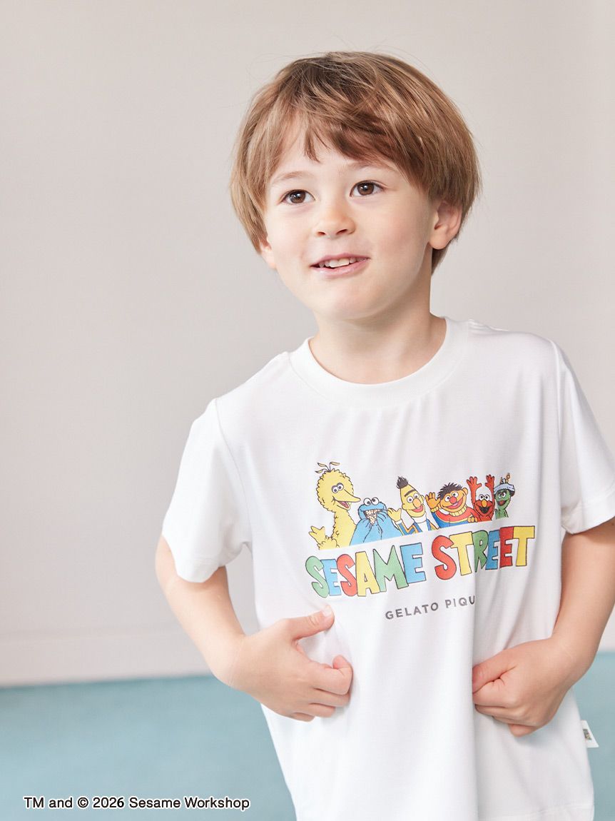 SESAME STREET】【KIDS】ワンポイントTシャツ(カットソー＆Tシャツ