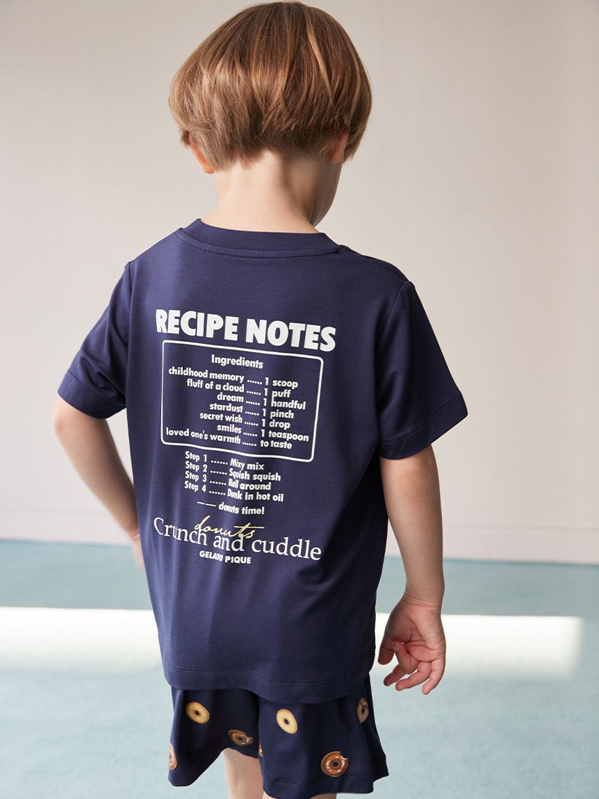 KIDS】ドーナツワンポイントプリントTシャツ(カットソー＆Tシャツ