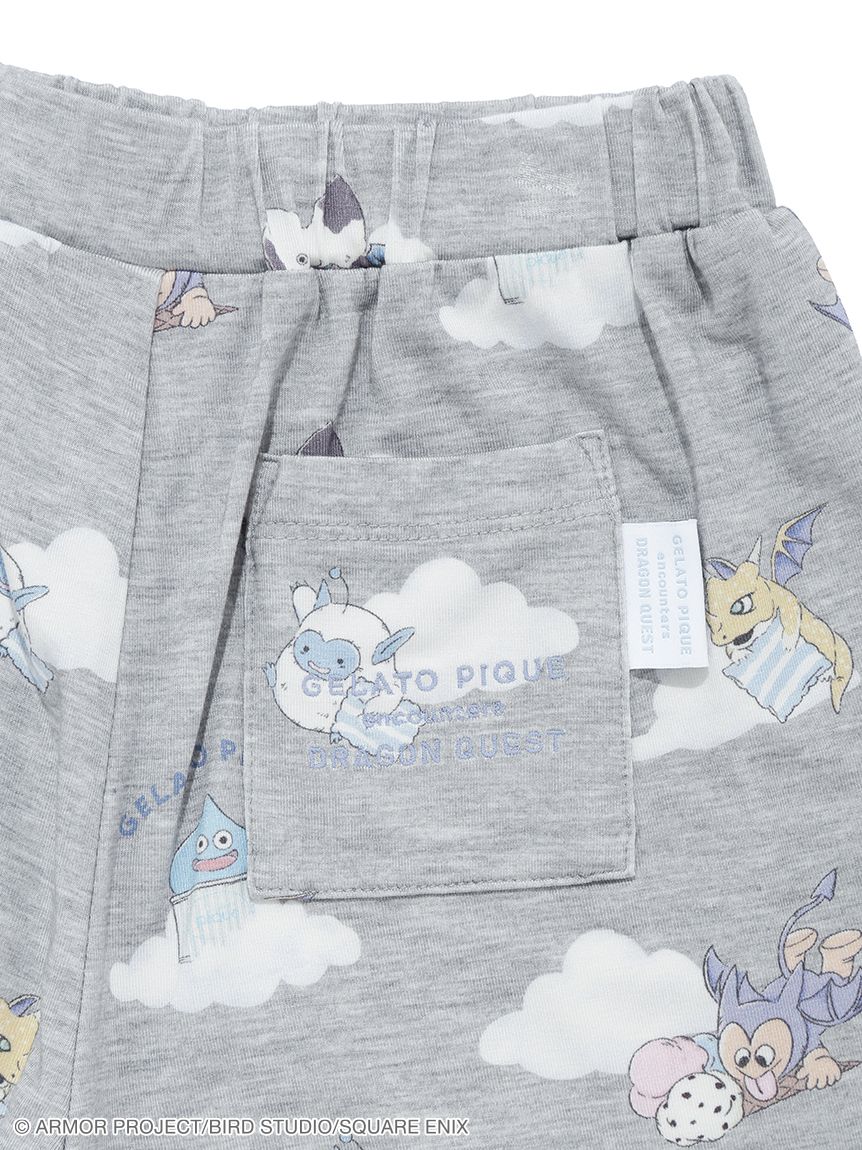 ドラゴンクエスト】【キッズ】ワンポイントTシャツ&総柄ショートパンツ