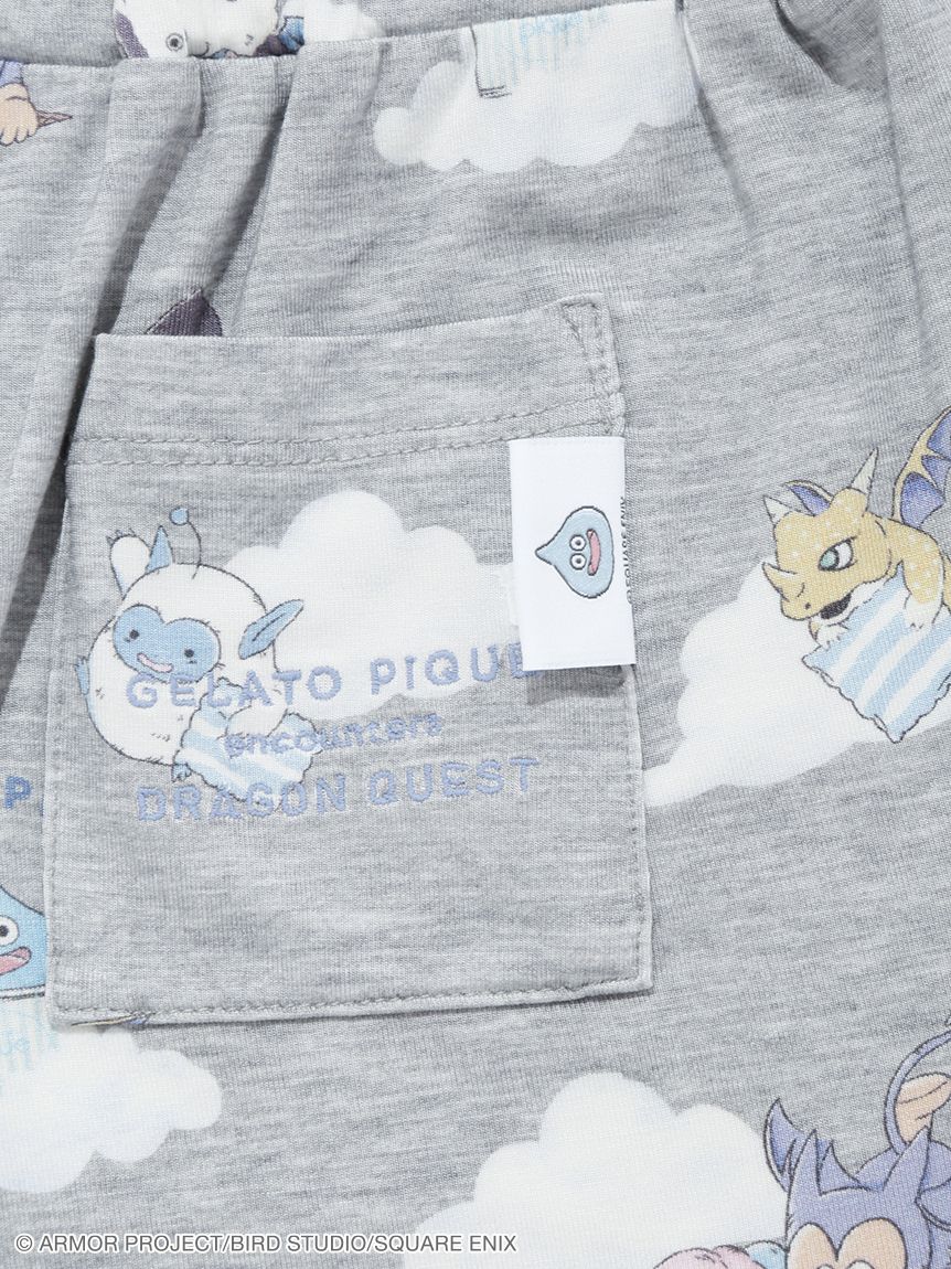 ドラゴンクエスト】【キッズ】ワンポイントTシャツ&総柄ショートパンツ