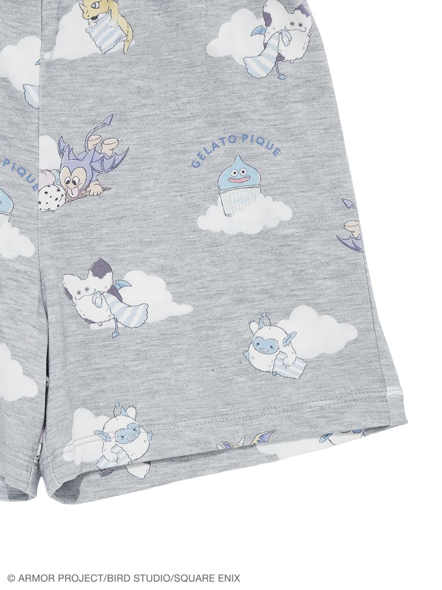 ドラゴンクエスト】【キッズ】ワンポイントTシャツ&総柄ショートパンツ