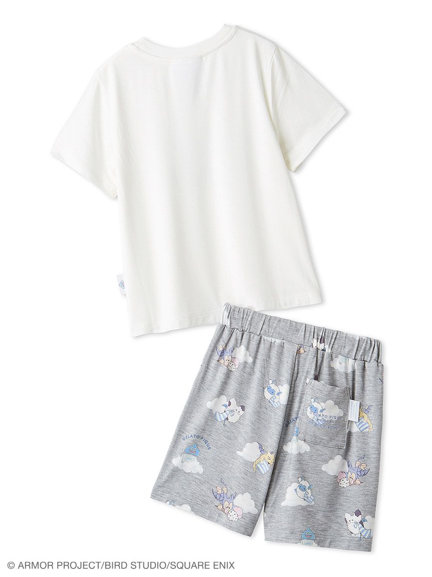 ドラゴンクエスト】【キッズ】ワンポイントTシャツ&総柄ショートパンツ