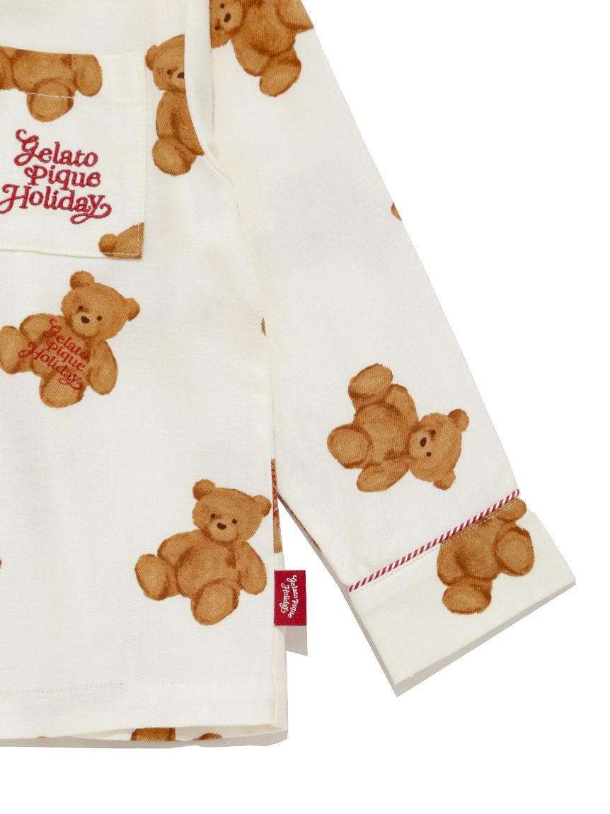 HOLIDAY】【KIDS】ベア柄ネルシャツ(カットソー＆Tシャツ)｜ルーム