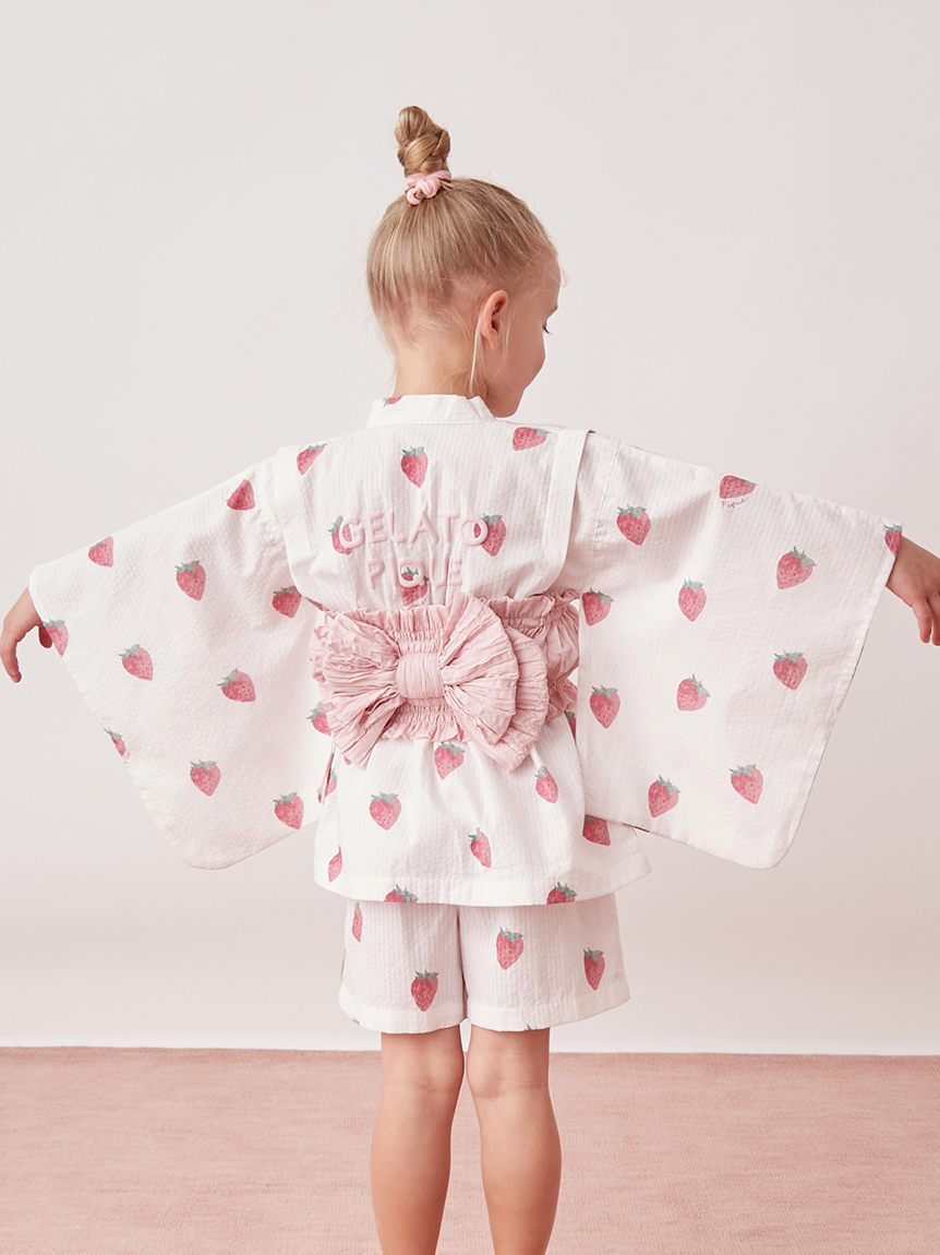 KIDS】帯付き甚平(ショートパンツ)｜ルームウェア・パジャマ通販の