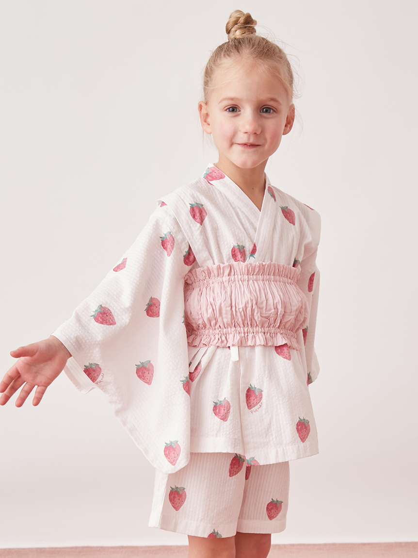 KIDS】帯付き甚平(ショートパンツ)｜ルームウェア・パジャマ通販の