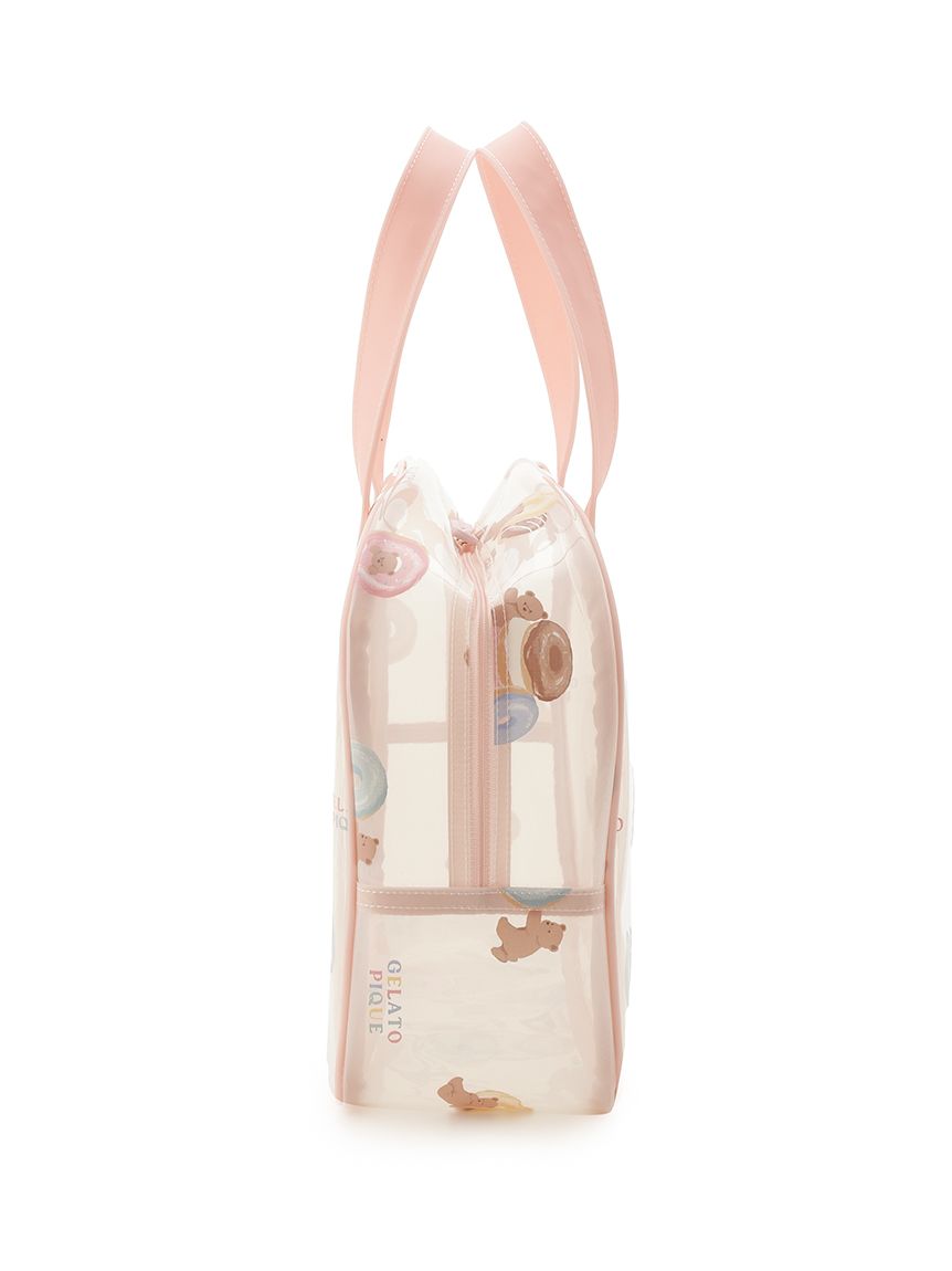 KIDS】ドーナツベア柄PVCプールバッグ(グッズ)｜ルームウェア