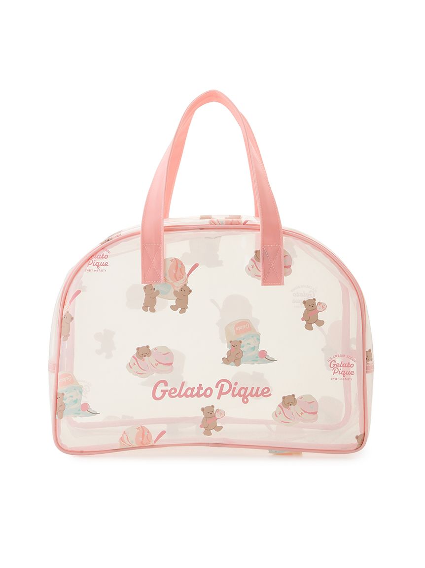 KIDS】アイスクリームベア柄PVCプールバッグ(グッズ)｜ルームウェア