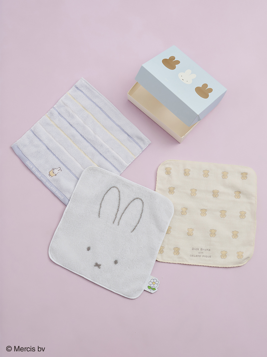 Dick Bruna】【KIDS】パッケージ付きタオル3枚セット(グッズ