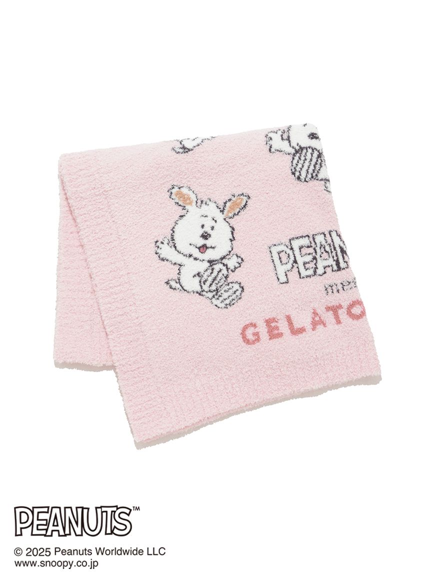 販路限定カラー】【PEANUTS PUPPIES】【KIDS】ベビモコブランケット