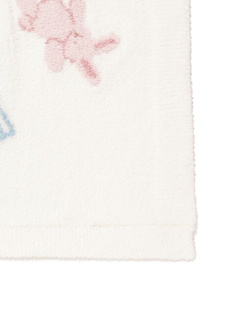 KIDS】エアリーモコウォッシングアニマルジャガードブランケット