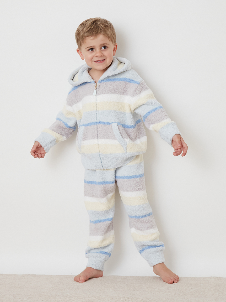 KIDS】ベビモコカラフルボーダーロングパンツ(ロングパンツ)｜ルーム