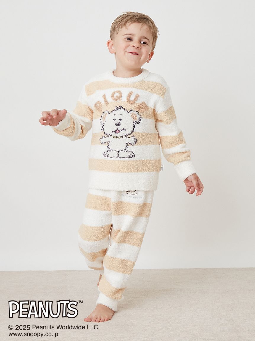 販路限定カラー】【PEANUTS PUPPIES】【KIDS】ベビモコロングパンツ