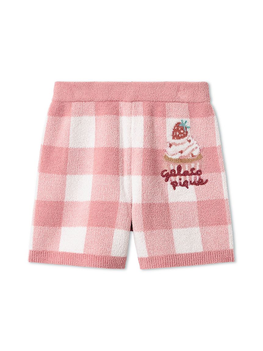 KIDS】エアリーモコギンガムチェック柄ショートパンツ(ショートパンツ