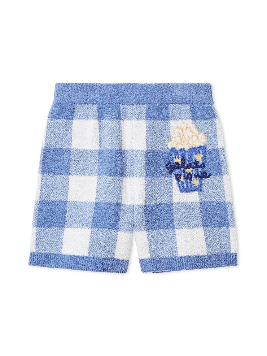 KIDS】エアリーモコギンガムチェック柄ショートパンツ(ショートパンツ