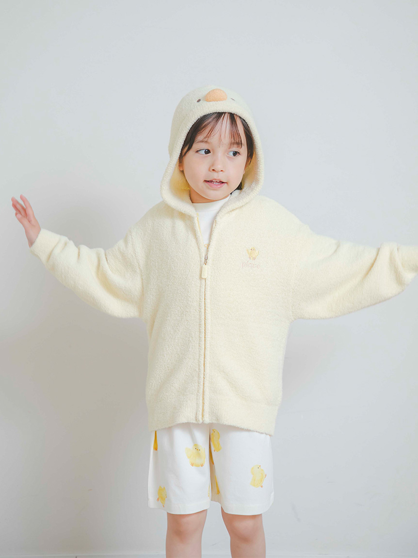 KIDS】ひよこパーカー(パーカ)｜ルームウェア・パジャマ通販の  