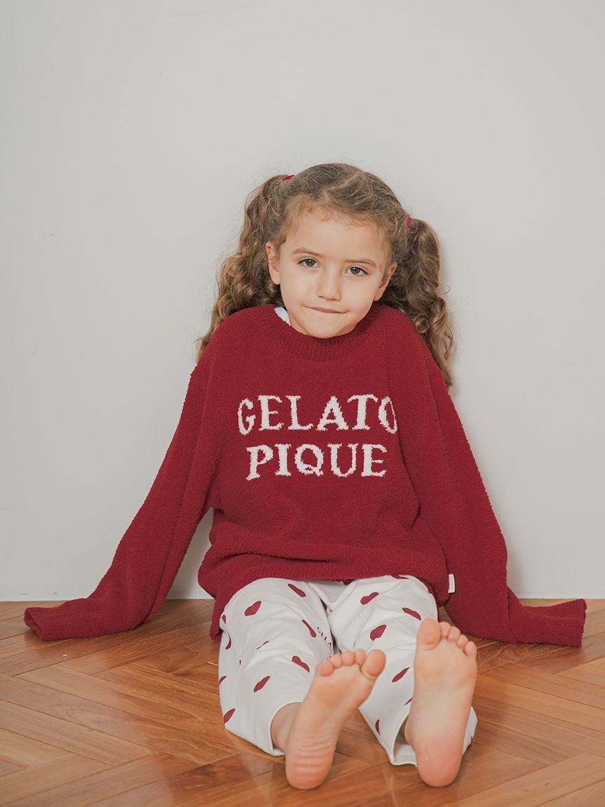 KIDS】エアリーモコロゴプルオーバー(ニットプルオーバー)｜ルーム