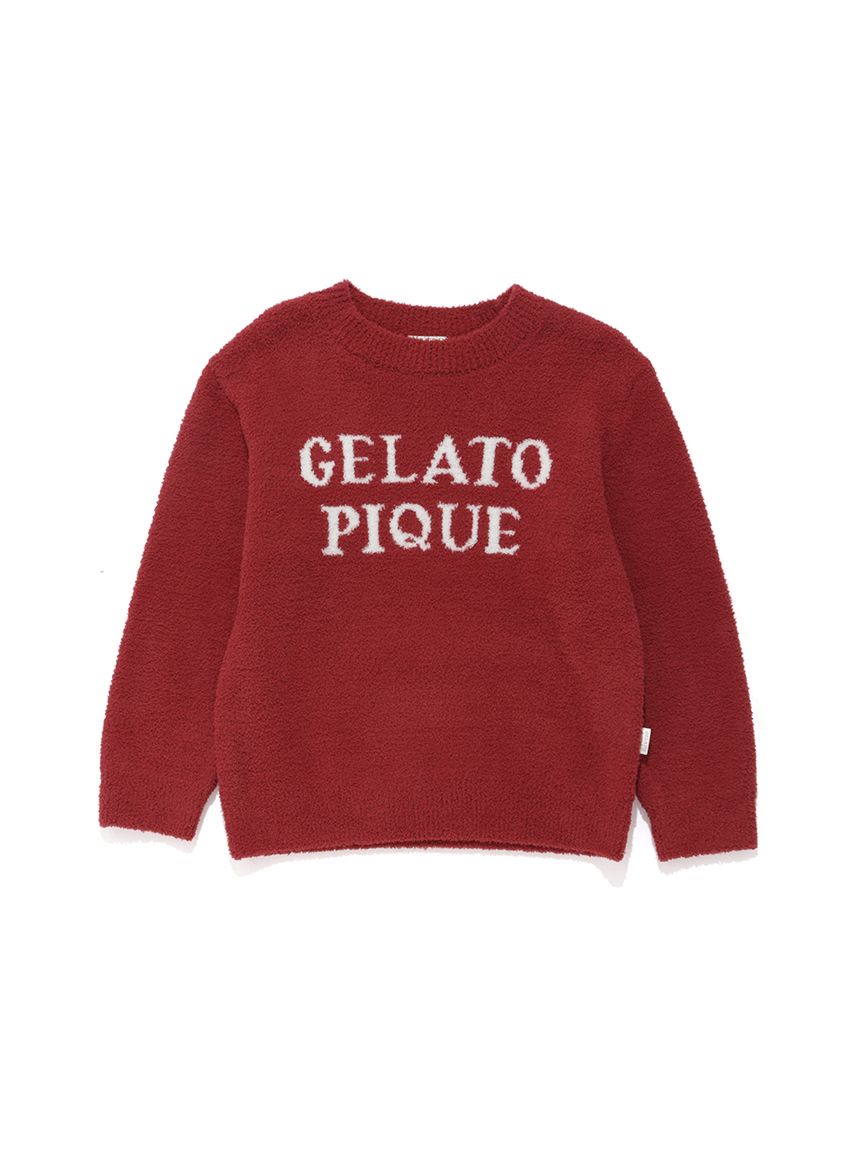 GELATO PIQUE エアリーモコミャクミャクプルオーバー　フリーサイズ KIDS】エアリーモコロゴプルオーバー(ニットプルオーバー)｜ルーム