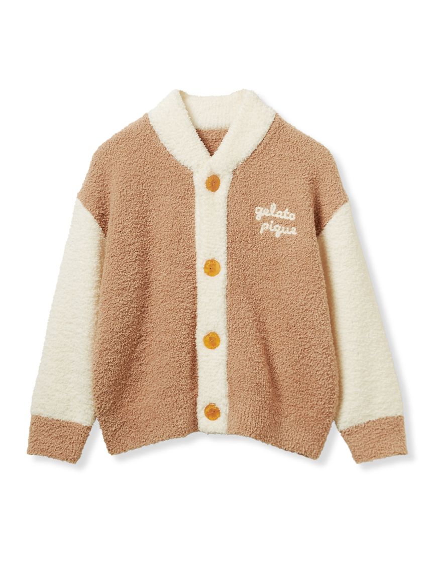 新品　ジェラートピケ　ベビモコ　はちみつベア　プルオーバー　ルームウェア gelato pique｜ベビモコはちみつベアジャガードプルオーバー