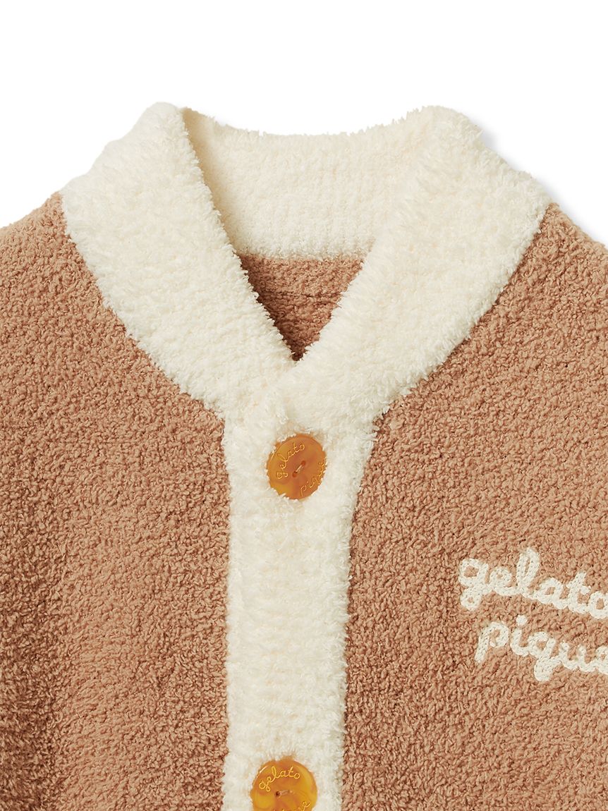 ジェラートピケ　ベビモコはちみつベアピケジャン ジェラートピケ キッズアンドベイビー ベビー ベビモコはちみつ