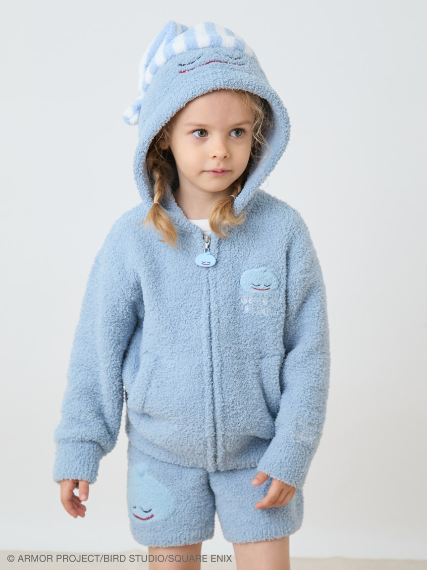 ジェラピケ　ドラクエ　ユニセックス　パウダースライムパーカ＆ハーフパンツセット ドラゴンクエスト】【ユニセックス】パウダースライムパーカ