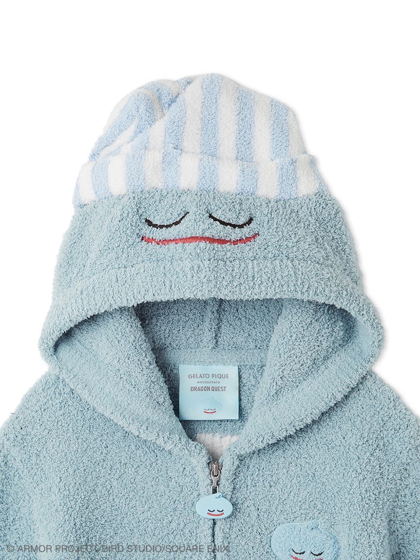 ジェラピケ ドラクエ パウダースライムパーカ＆ハーフパンツセット ドラゴンクエスト】【キッズ】パウダースライムパーカ＆ハーフ
