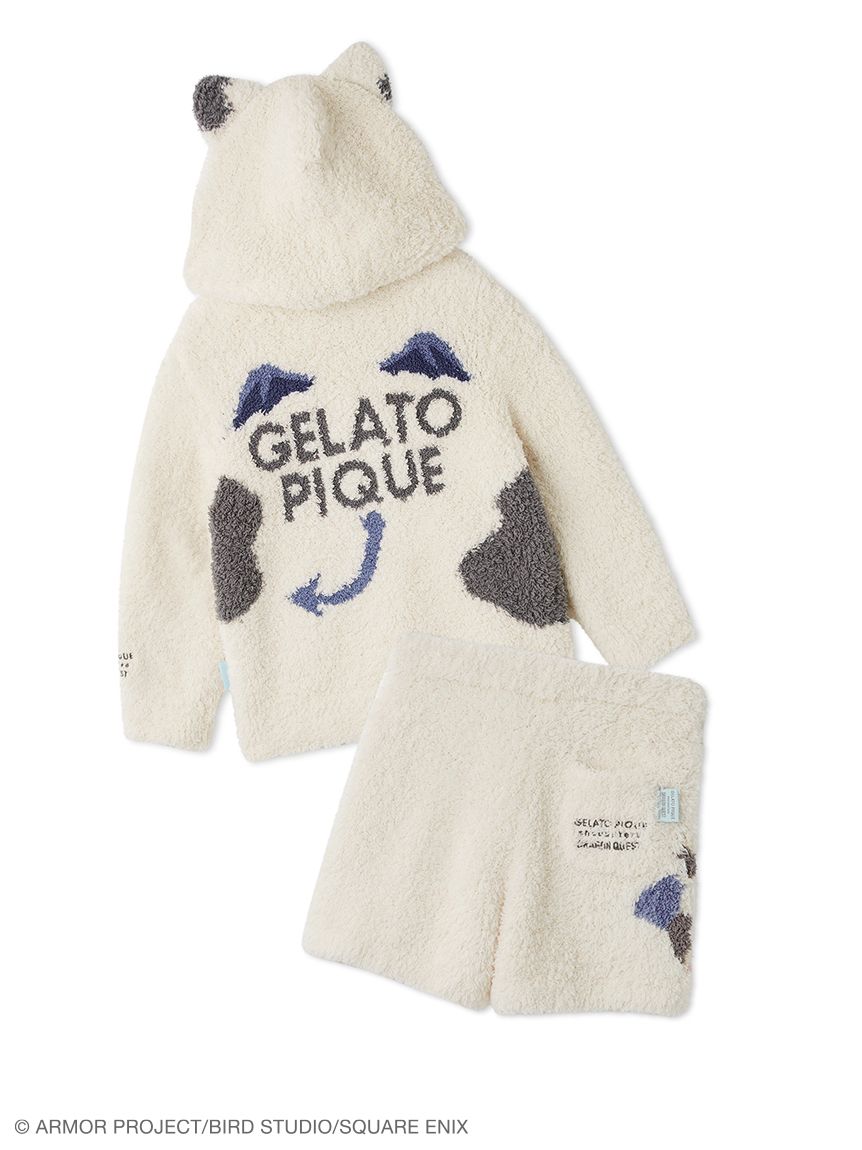 ジェラートピケ ドラゴンクエスト ジェラートモーモンパーカ＆ハーフパンツセット ドラゴンクエスト】【キッズ】ジェラートモーモンパーカ＆ハーフ