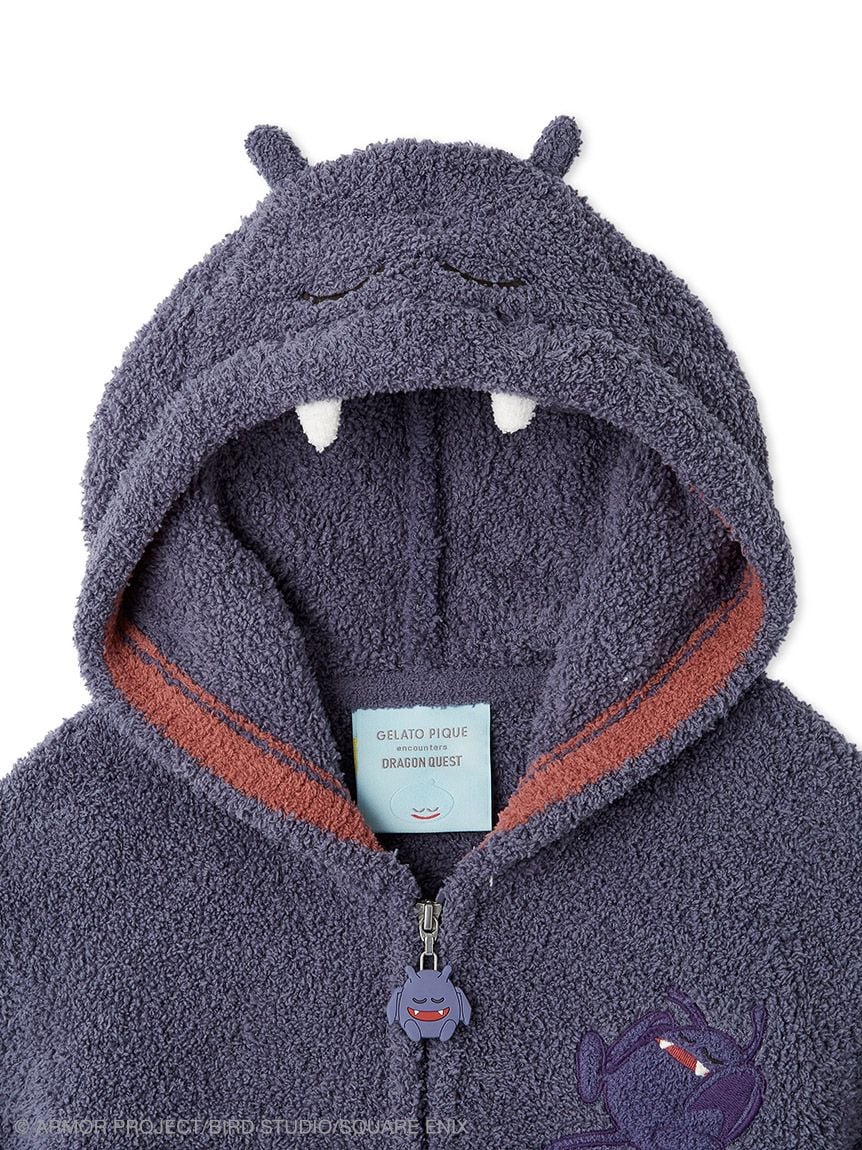 ジェラートピケ ドラクエ パーカー&ハーフパンツ ドラゴンクエスト】【キッズ】パウダースライムパーカ＆ハーフ