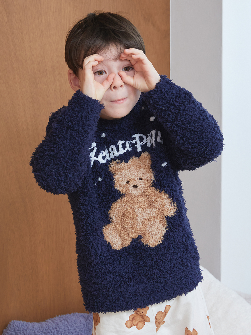 スノーベア クリスマス ジェラピケ ジェラートピケ アイボリー フリーサイズ スノーベア クリスマス ジェラピケ ジェラートピケ アイボリー