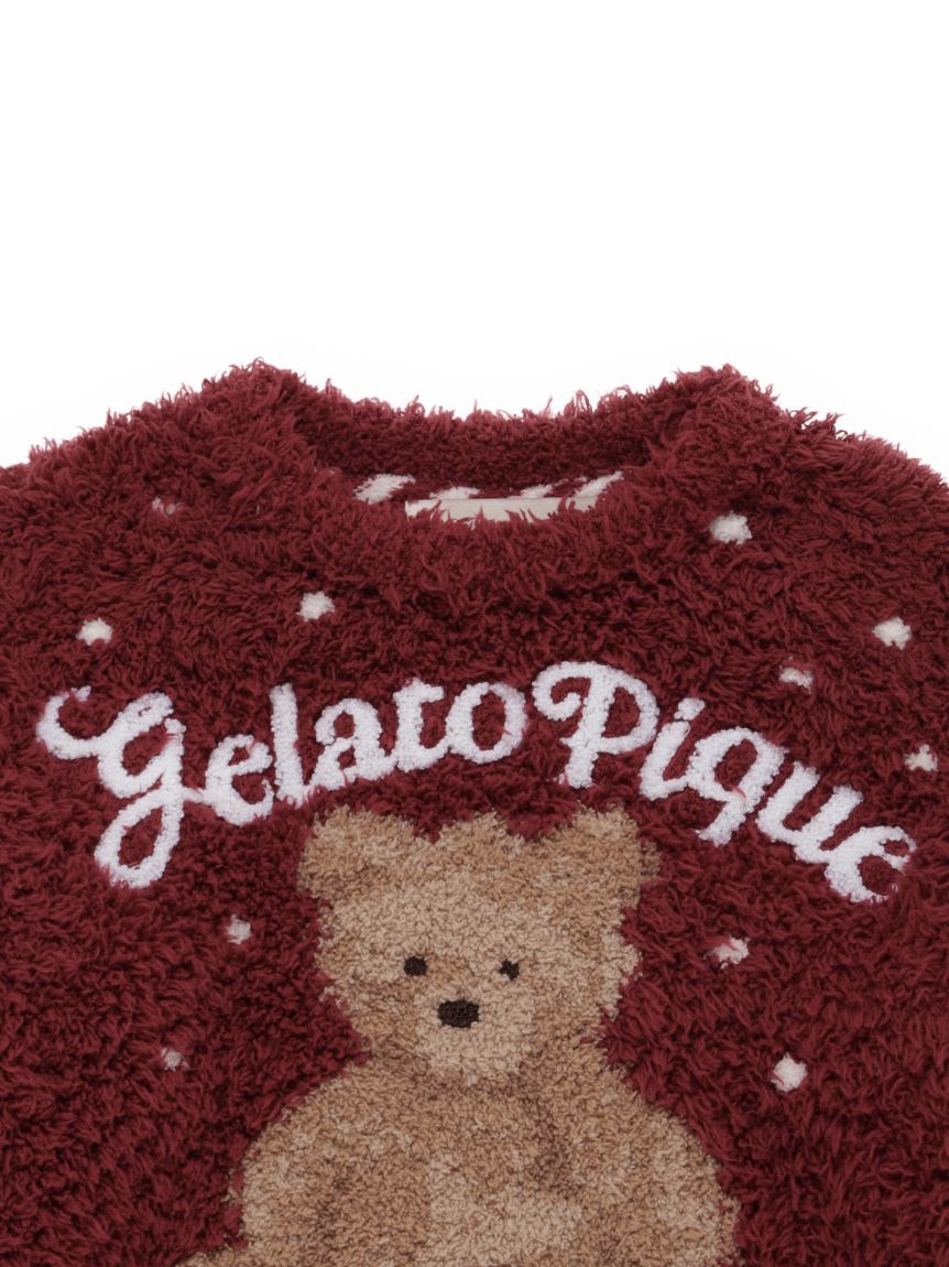 HOLIDAY】【KIDS】ジェラートスノーベアプルオーバー(ニットプル