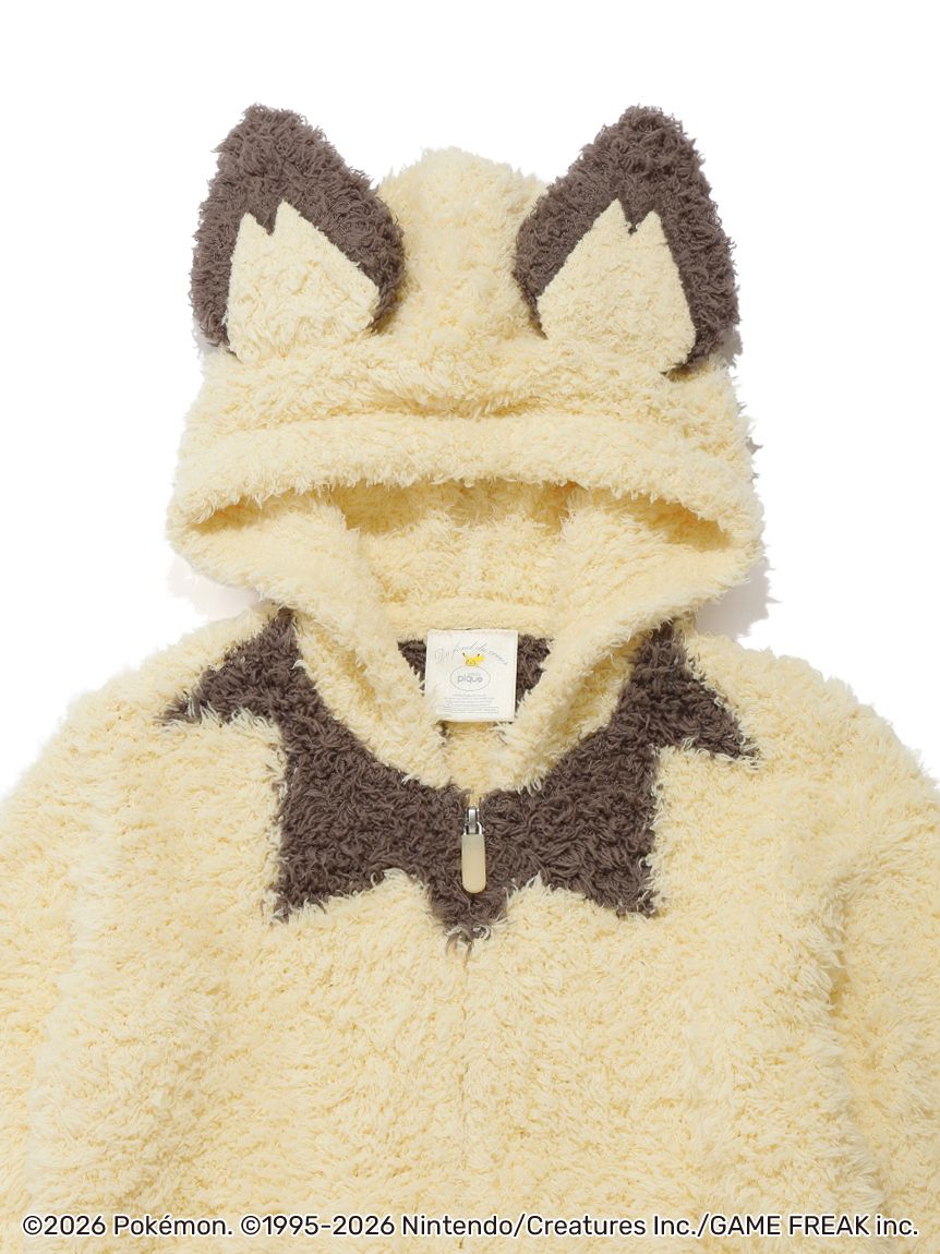 ポケモン】【キッズ】ジェラートピチューパーカ&ショートパンツセット