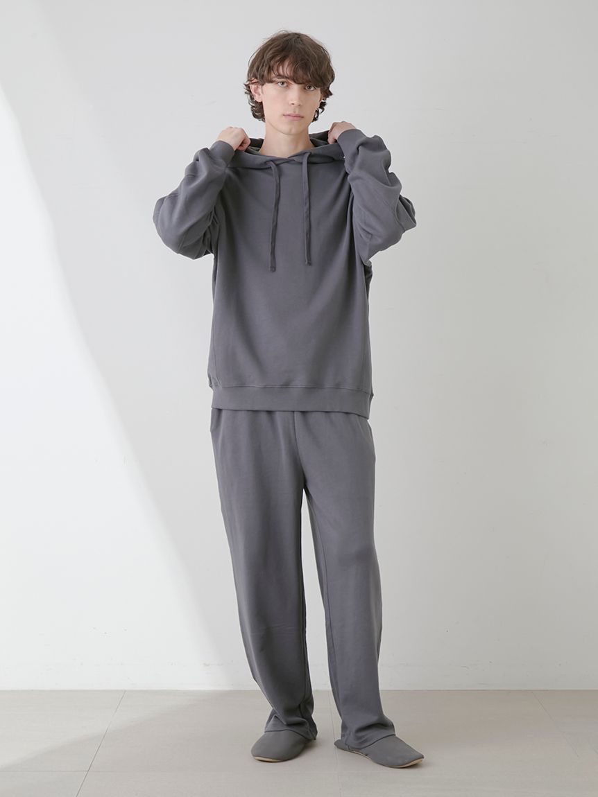 【HOMME】ロゴ裏毛ロングパンツ | PMCP251317