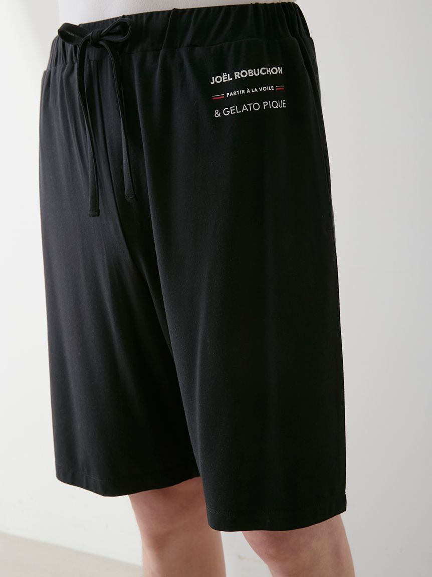 JOEL ROBUCHON】【HOMME】【接触冷感】ワンポイントハーフパンツ
