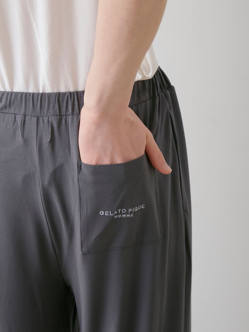 レーヨンロゴロングパンツ(ロングパンツ)｜ルームウェア