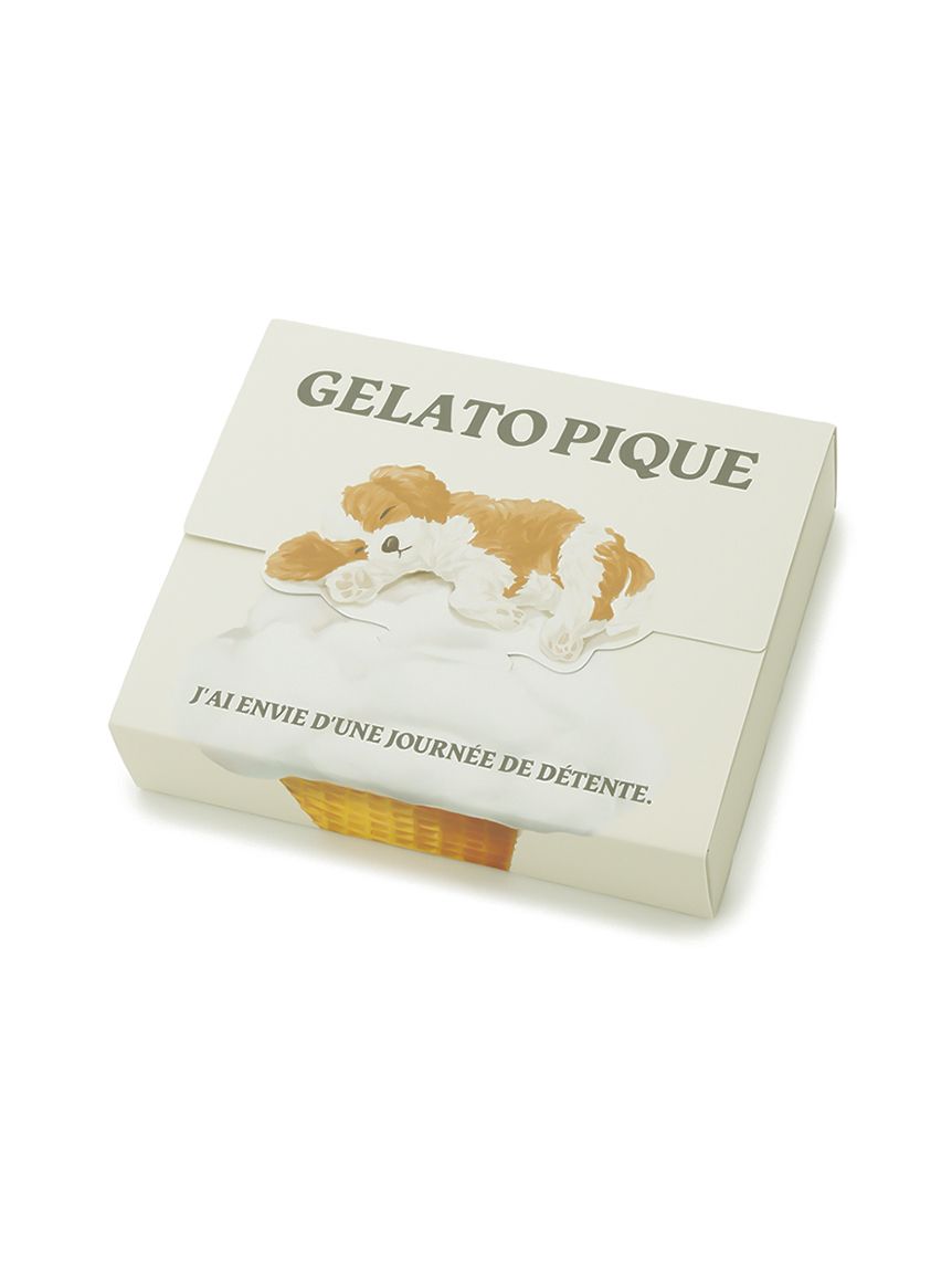 ジェラピケ ドッグ柄 ルームウェア パウダー 新品未使用 gelato pique（ジェラートピケ）の「パウダーDOG3柄ジャガード
